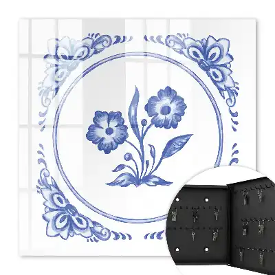 Fleurs bleues dans les nuances