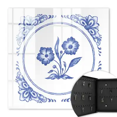Fleurs bleues dans les nuances