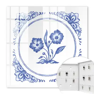 Fleurs bleues dans les nuances