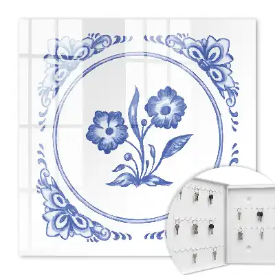 Fleurs bleues dans les nuances