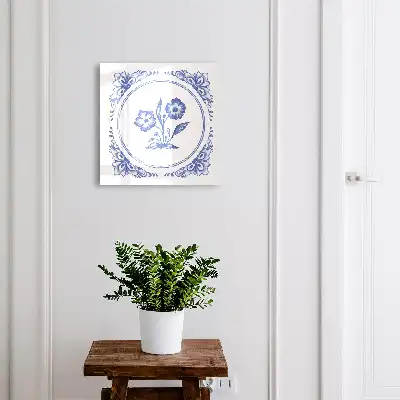 Fleurs bleues dans les nuances