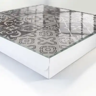 Mosaïque de motifs gris