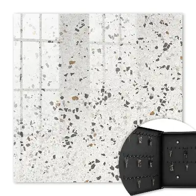 Tableau moderne à la texture aux formes irrégulières