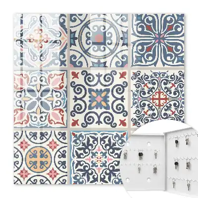 Motifs de mosaïque riches en détails