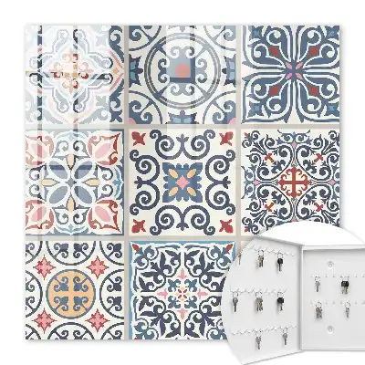 Motifs de mosaïque riches en détails