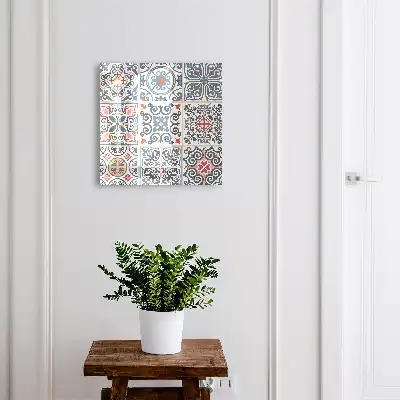 Motifs de mosaïque riches en détails