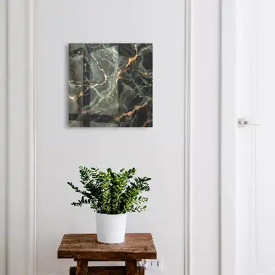 Table au design en marbre aux lignes dynamiques