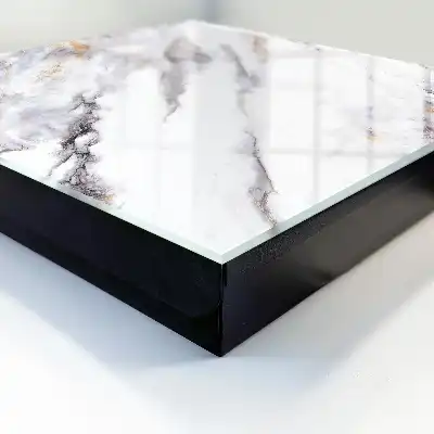 Objet de décoration en marbre finition luxe