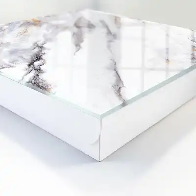 Objet de décoration en marbre finition luxe