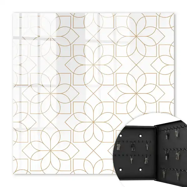 Motif floral clair en arrière-plan