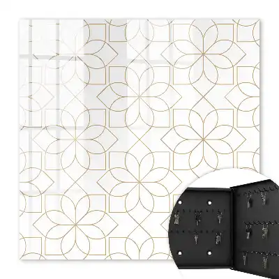 Motif floral clair en arrière-plan