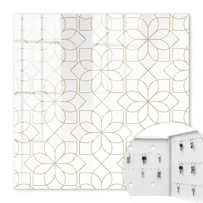 Motif floral clair en arrière-plan