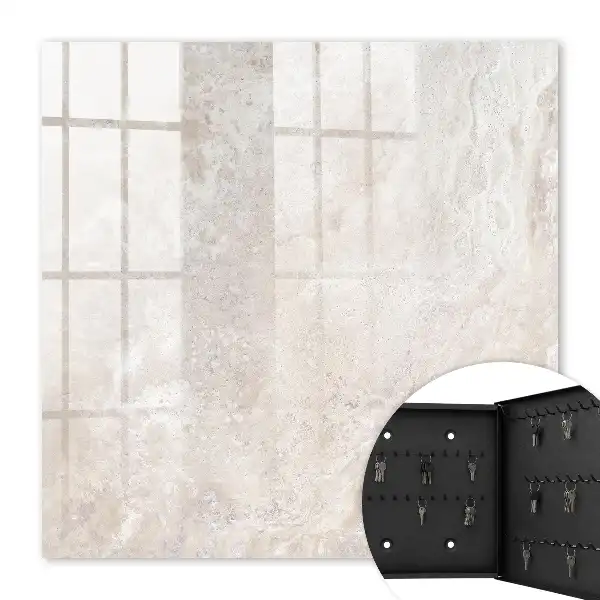 Tableau d'art abstrait aux nuances de beige