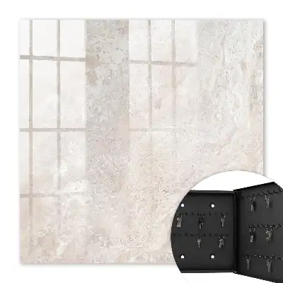 Tableau d'art abstrait aux nuances de beige