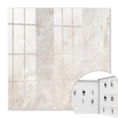 Tableau d'art abstrait aux nuances de beige