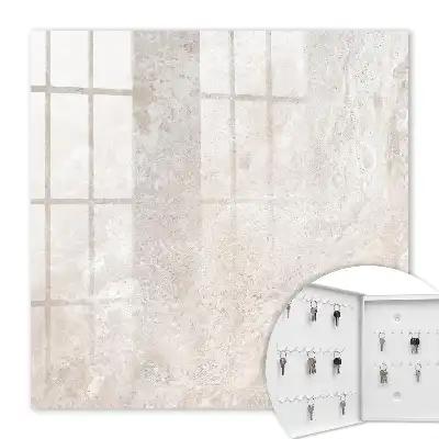 Tableau d'art abstrait aux nuances de beige