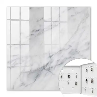 Élégance du marbre sur fond blanc