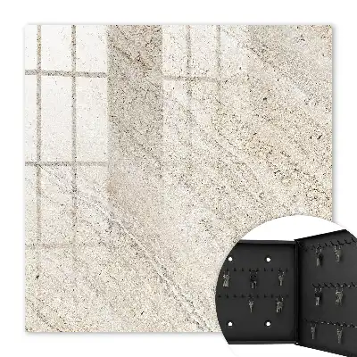 Revêtement en marbre clair à motifs naturels