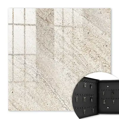 Revêtement en marbre clair à motifs naturels