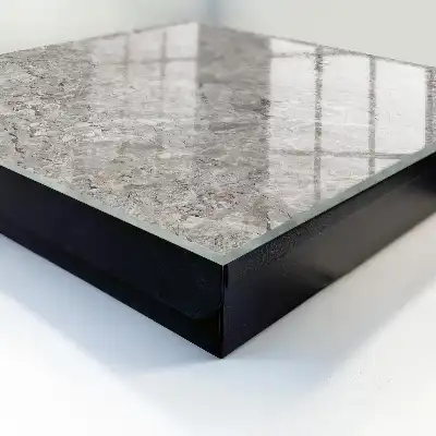 Fond marbré à motifs gris et beiges