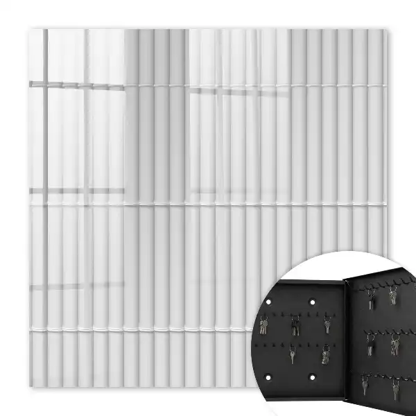 Papier peint à motif géométrique rythmé