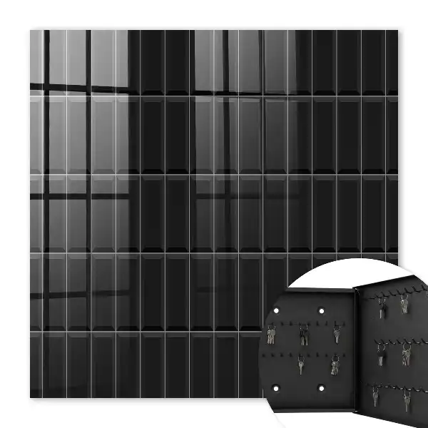Composition de rectangles noirs