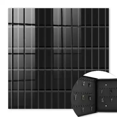 Composition de rectangles noirs