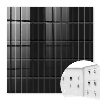 Composition de rectangles noirs