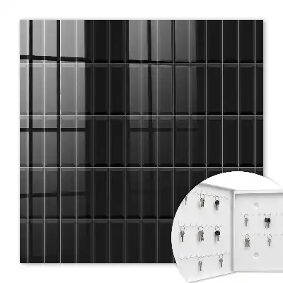 Composition de rectangles noirs