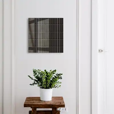 Composition de rectangles noirs