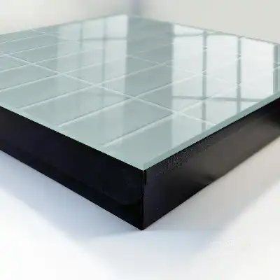 Carrelage bleu aux tons doux
