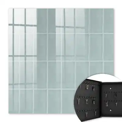 Carrelage bleu aux tons doux