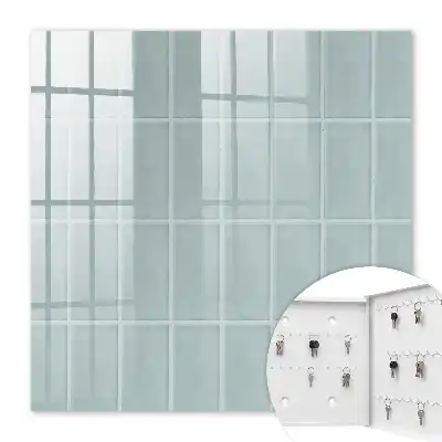 Carrelage bleu aux tons doux