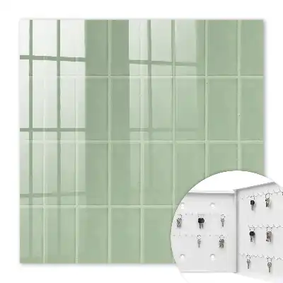 Carreaux verts à motif symétrique