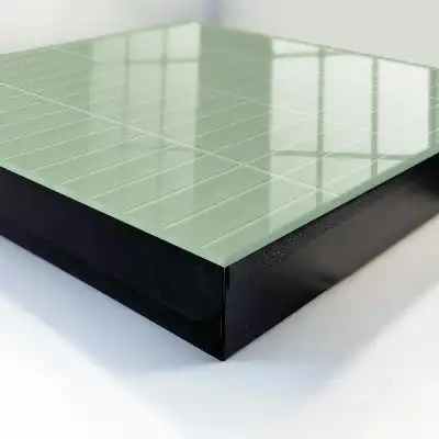 Vêtement au style minimaliste à carreaux verts