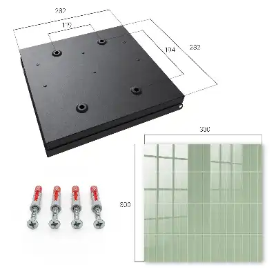Vêtement au style minimaliste à carreaux verts