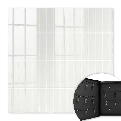 Carrelage aux tons clairs