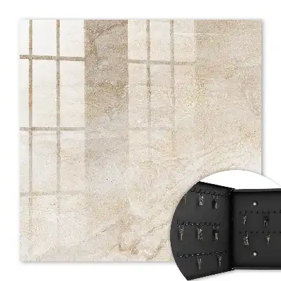 Structures naturelles en marbre beige