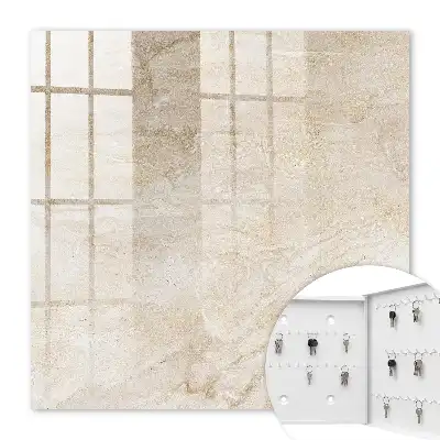 Structures naturelles en marbre beige