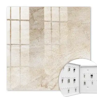 Structures naturelles en marbre beige