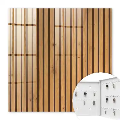 Mur en bois à motif naturel