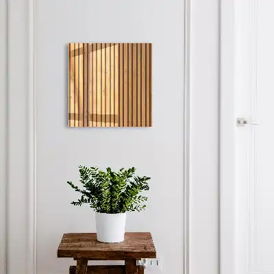 Mur en bois à motif naturel
