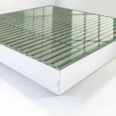 Motifs de carreaux verts