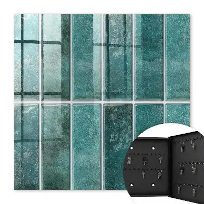 Carreaux turquoise décoratifs pour intérieur