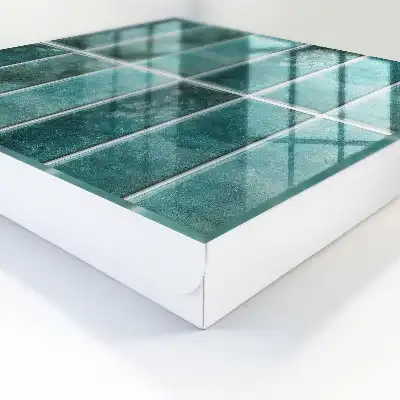 Carreaux turquoise décoratifs pour intérieur