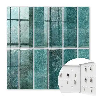 Carreaux turquoise décoratifs pour intérieur