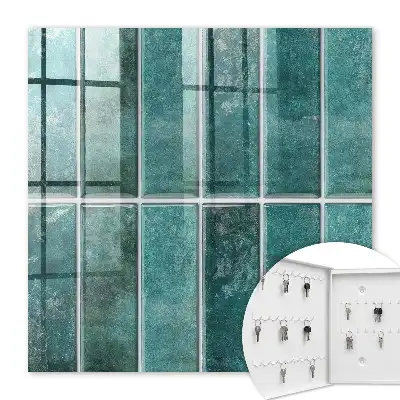 Carreaux turquoise décoratifs pour intérieur