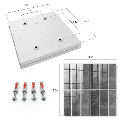 Carreaux gris modernes