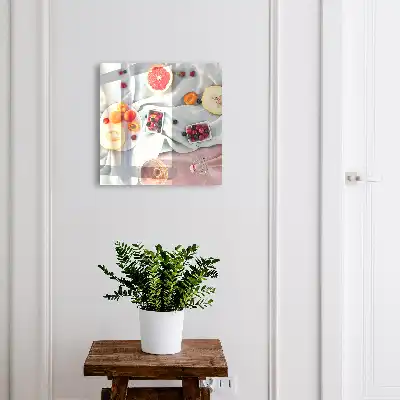Un pique-nique d'été aux couleurs alléchantes