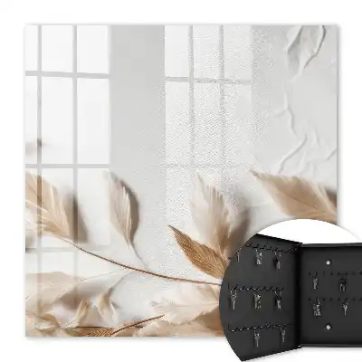 Une nature subtile sur fond lumineux